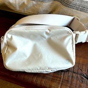 Off white lulu lemon belt bag